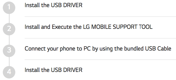 How To Install LG USB Drivers: